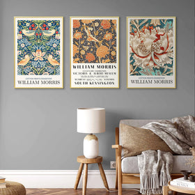 Upsimples 20x30 gold frame protective-film protects posters during handling and shipping.