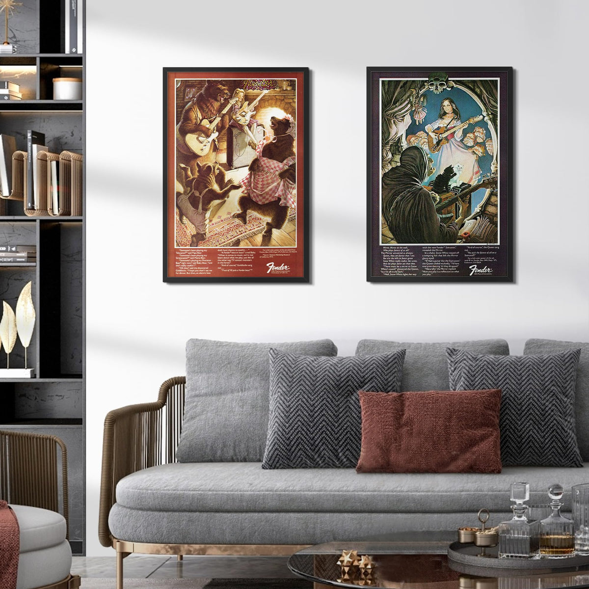 Upsimples 20x30 poster frame mounting shows versatile horizontal or vertical hanging