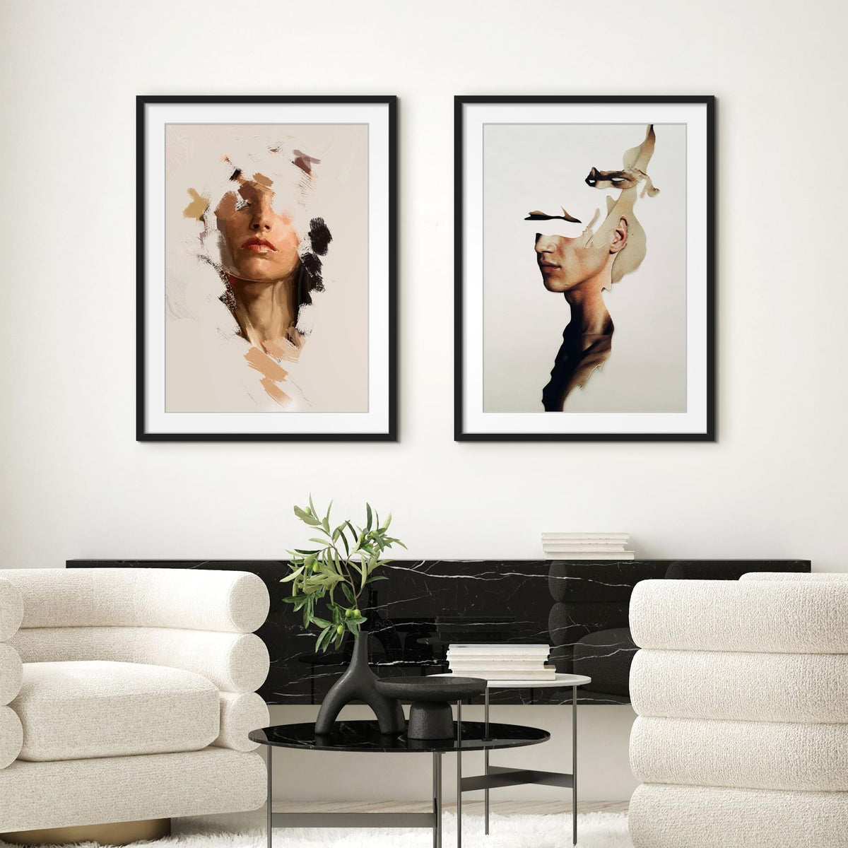 upsimples frame with mat option for 20x28, easy mounting and stability