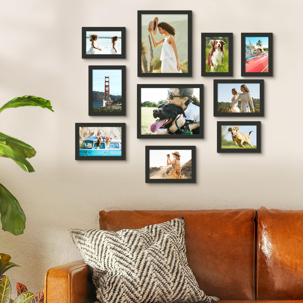 upsimples 4x6 frame in black for daily snapshots