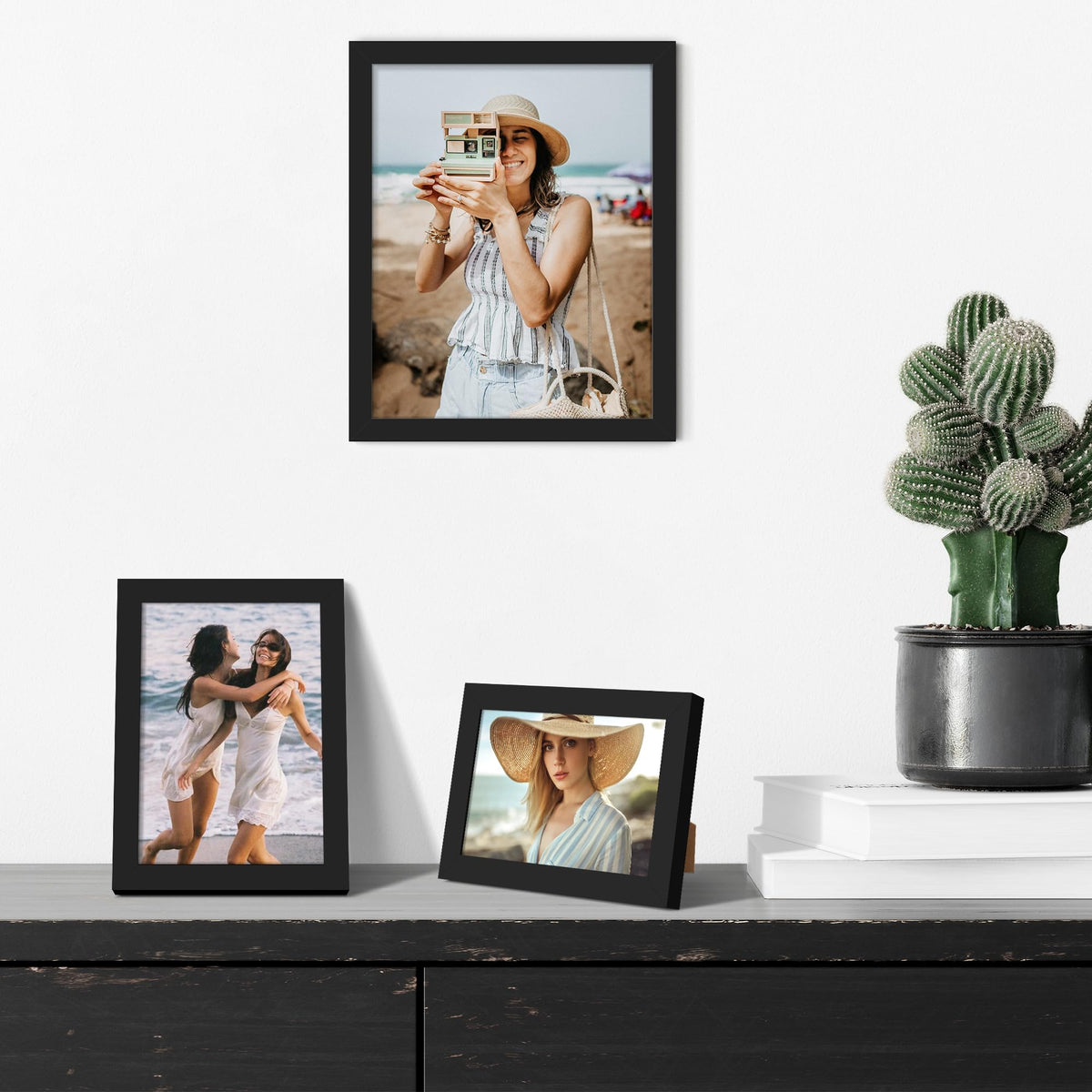 upsimples 5x7 frame in black for compact memories