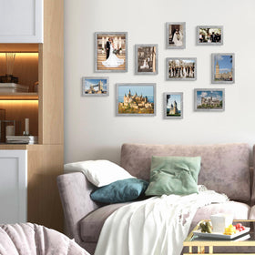 upsimples 4x6 frames support tabletop display and wall mounting.