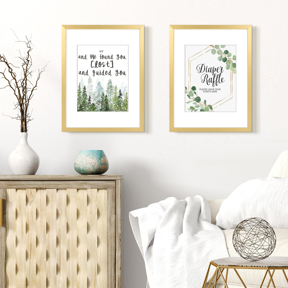 upsimples 8-5x11 gold frame with mat, perfect for cherished documents.