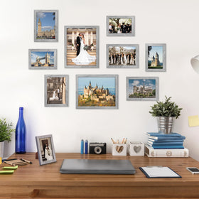 upsimples 8x10 layout idea frames for versatile gallery walls.