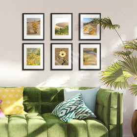 upsimples 8x10 with mat in 11x14 frame demonstrates secure mat opening