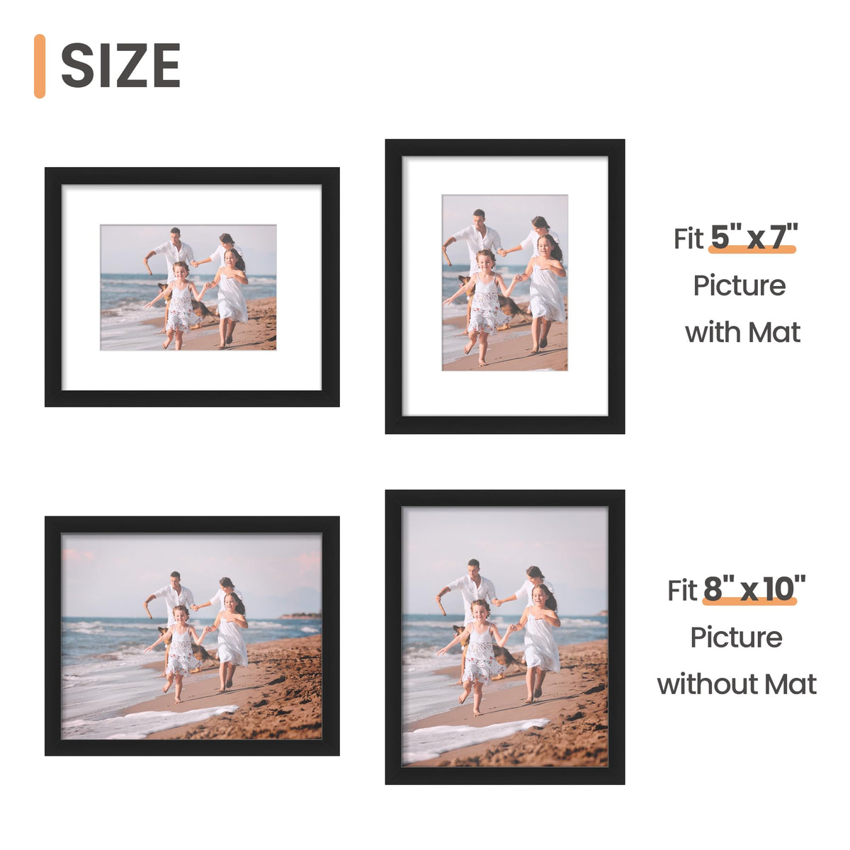 upsimples acrylic protection keeps photos dust-free and clear