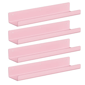 upsimples acrylic shelves with easy-install hardware included for quick setup