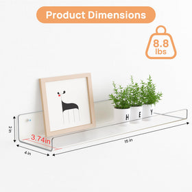 upsimples acrylic shelves brighten kitchen storage and spice display