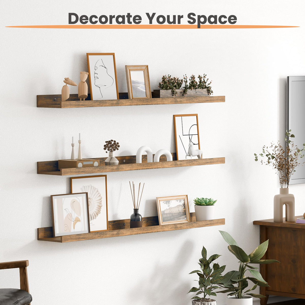 upsimples bathroom-display-toiletries: sturdy shelf holds shampoo and toiletries securely.