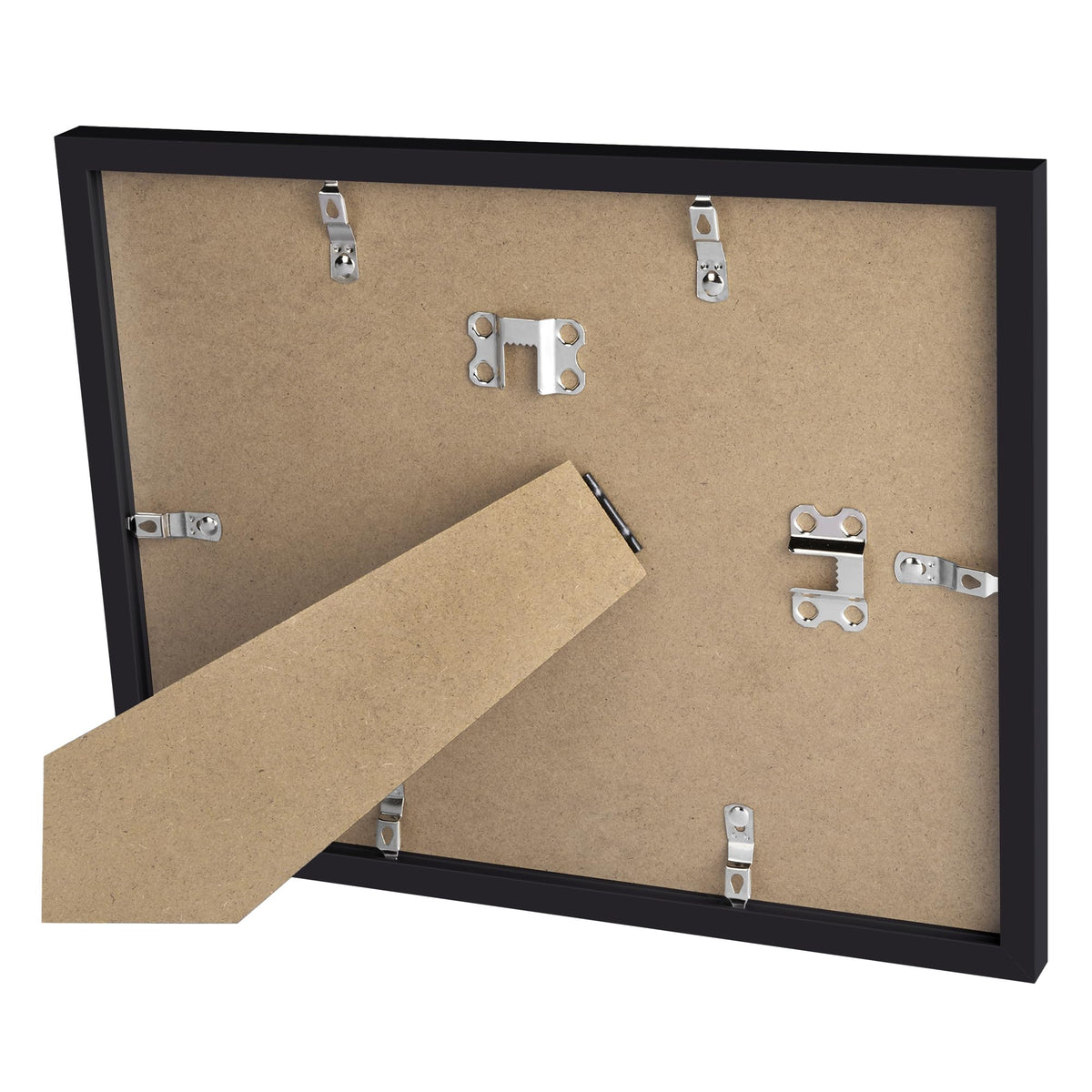 upsimples clear frame protects against dust and scratches during display