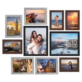 upsimples collage frames 8x10 layout for a versatile wall gallery of memories