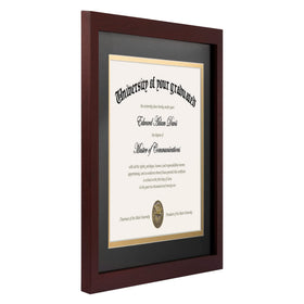 upsimples diploma frame packaged in gift-ready box