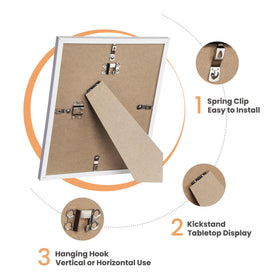 upsimples easy mount system with wall hooks for flexible placement.