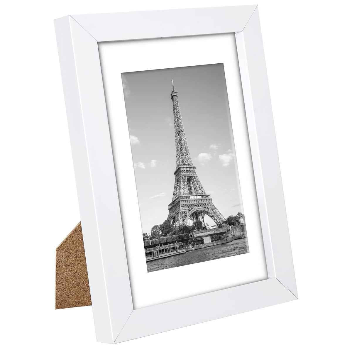 Upsimples frame with spring mounting for quick photo changes
