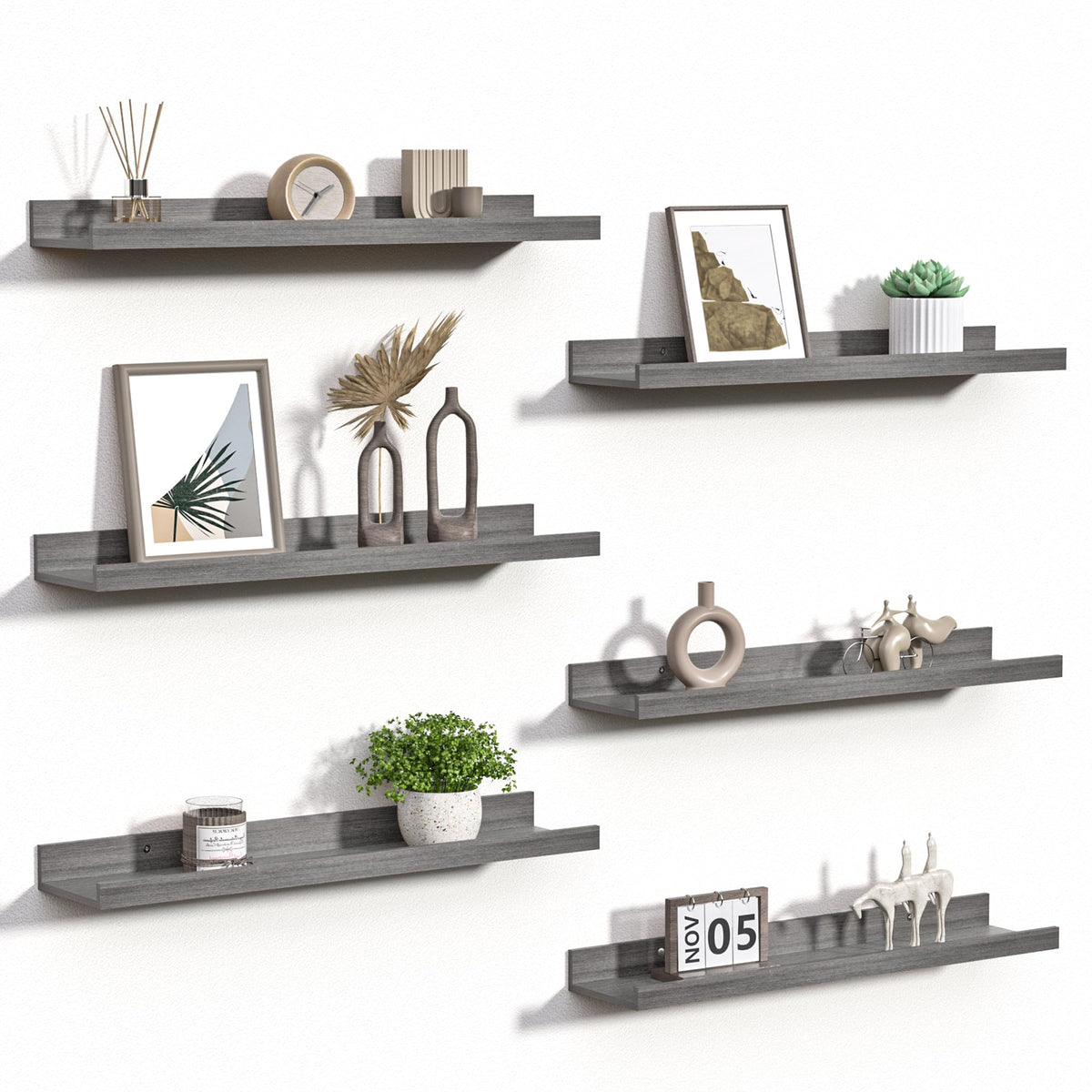Upsimples floating shelves centerpiece-design wall for stylish living room decor