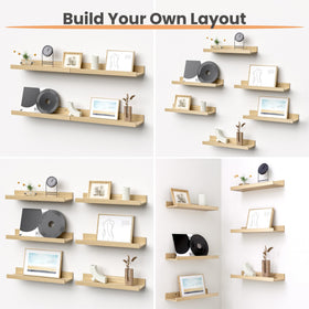 upsimples floating shelves easy installation for quick setup in minutes