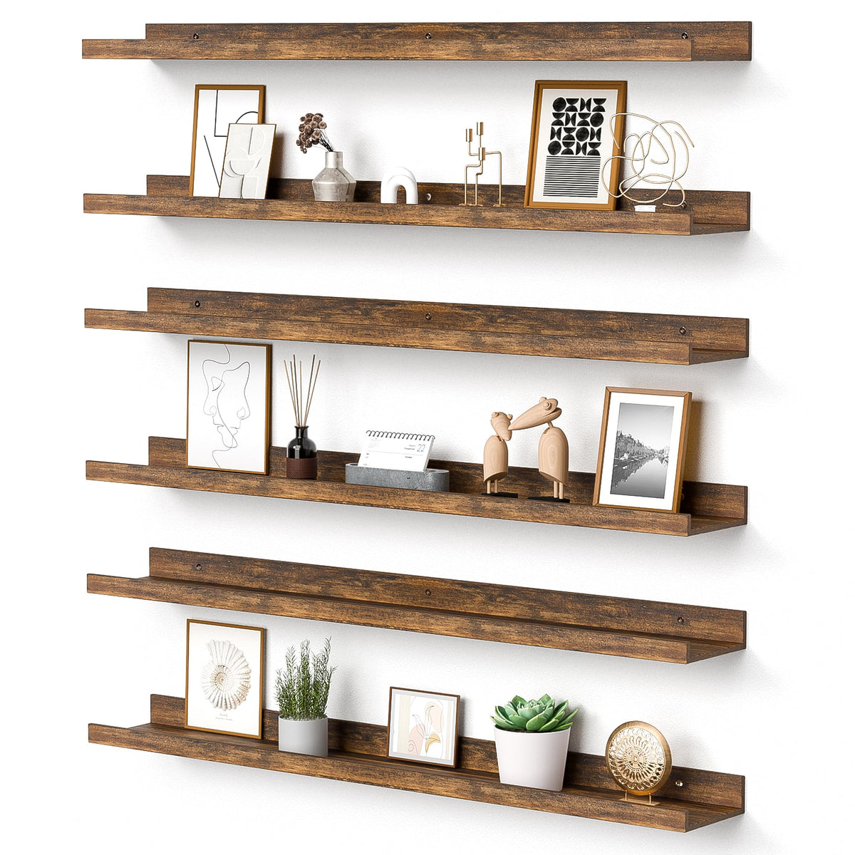 upsimples floating-shelves-wall-assembly: quick, secure installation for a tidy, stylish room.