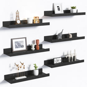 upsimples floating shelves for wall decor elevate living room styling