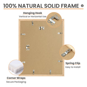 upsimples frame without mat displaying 10.5x13.5 photo