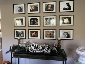 upsimples gift packaging black frame set ideal for housewarming or office decor