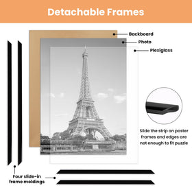 Upsimples gift-ready frame for art, photos, or posters