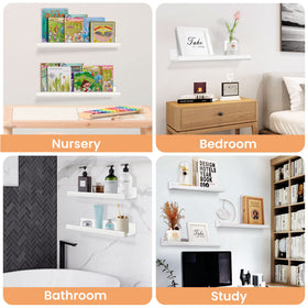 Upsimples clear acrylic finish enhances light and space.