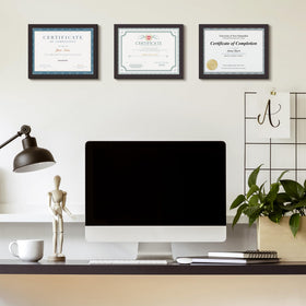 Upsimples 3-pack offers cohesive, stylish framing for multiple documents.