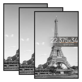 upsimples poster frame 22-375x34 front view for a clean wall display