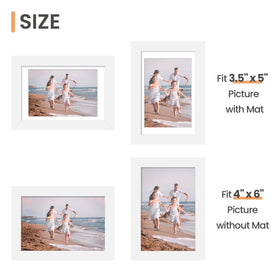 Upsimples acrylic protection shields photos from dust and fingerprints