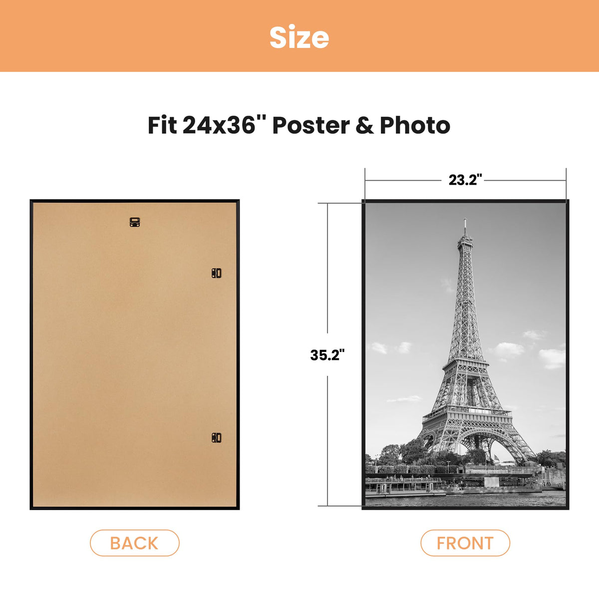 Upsimples protective film keeps the surface clear until use
