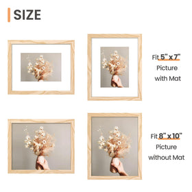 Upsimples spring-load frame for quick photo changes