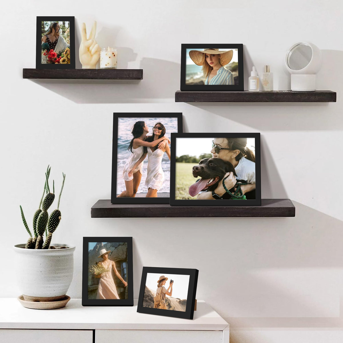 upsimples tabletop display stand in black for easy table setups