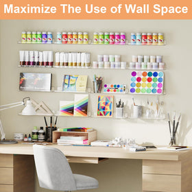 upsimples thick acrylic construction emphasizes durability for long-lasting decor.