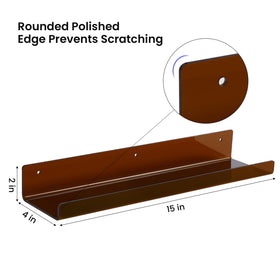 upsimples front-lip acrylic shelves keep items secure
