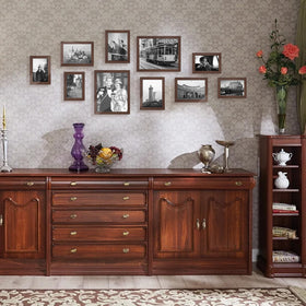 upsimples wall collage display stand for versatile tabletop or wall presentation