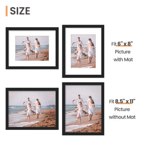 upsimples wall display – sturdy black frames for gallery hanging