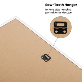 upsimples wall-mount display supports versatile home gallery layouts.