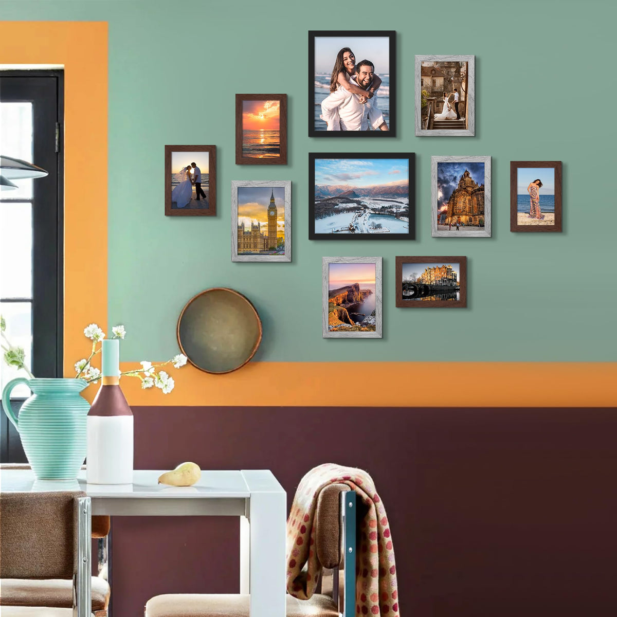 upsimples wooden frame detail showing durable construction with a lightweight plastic cover