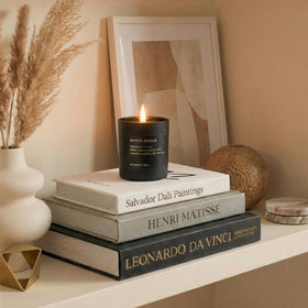 Upstart Decor Elegant Linen 3-book set cover showcases a realistic decor display with hidden storage.