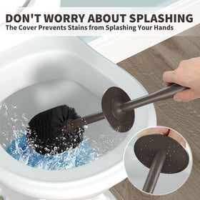 Uptronic 16-inch handle reaches deep inside the bowl for easier cleaning