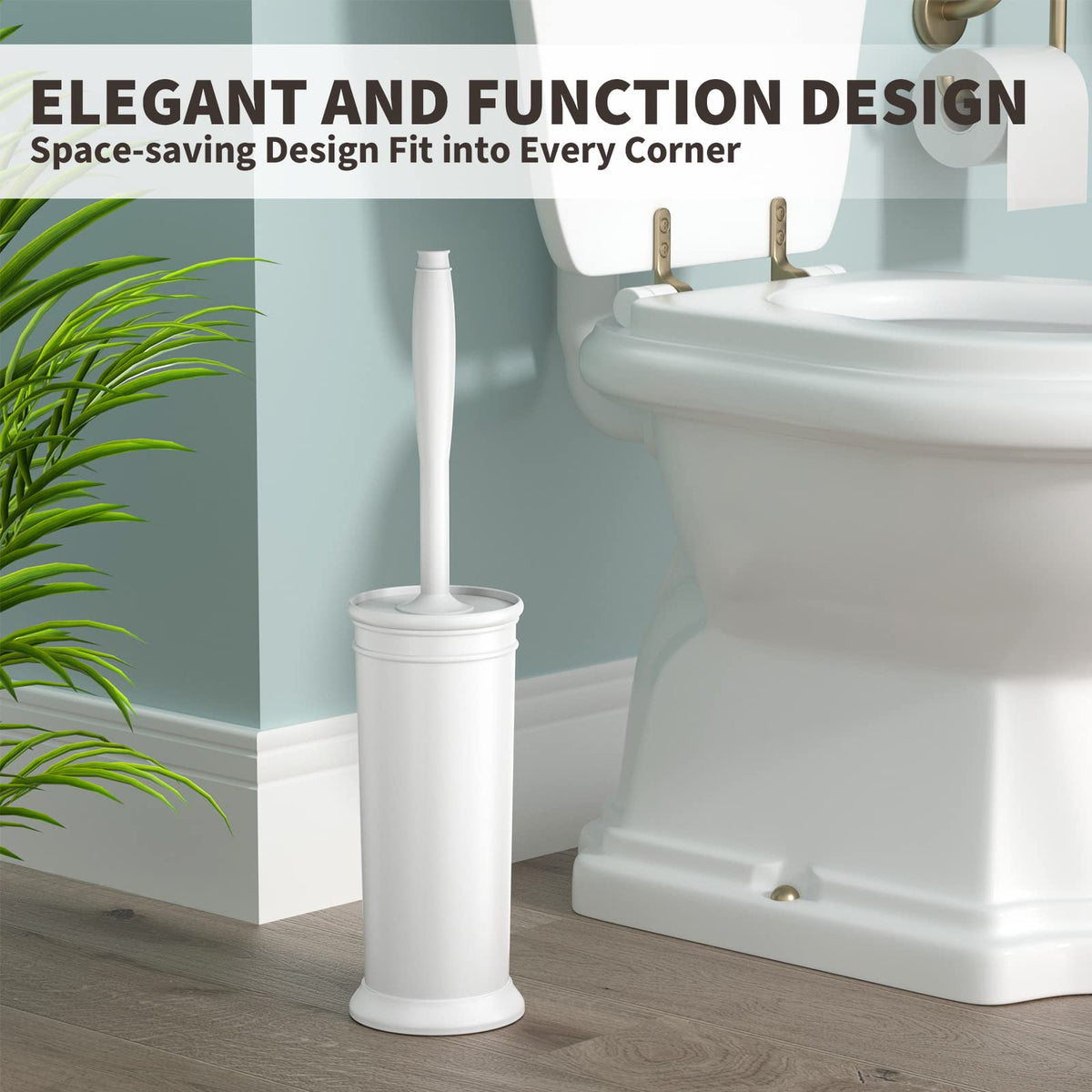 Uptronic concealed head design hides the brush head
