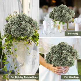 Ideal for weddings, parties, and festive decor without pollen concerns.