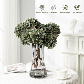 Stems reach 15.75 inches, enabling versatile placements in rooms or offices.