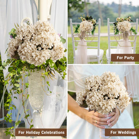 Uqueeten hydrangea wedding decoration option for ceremonies and events.