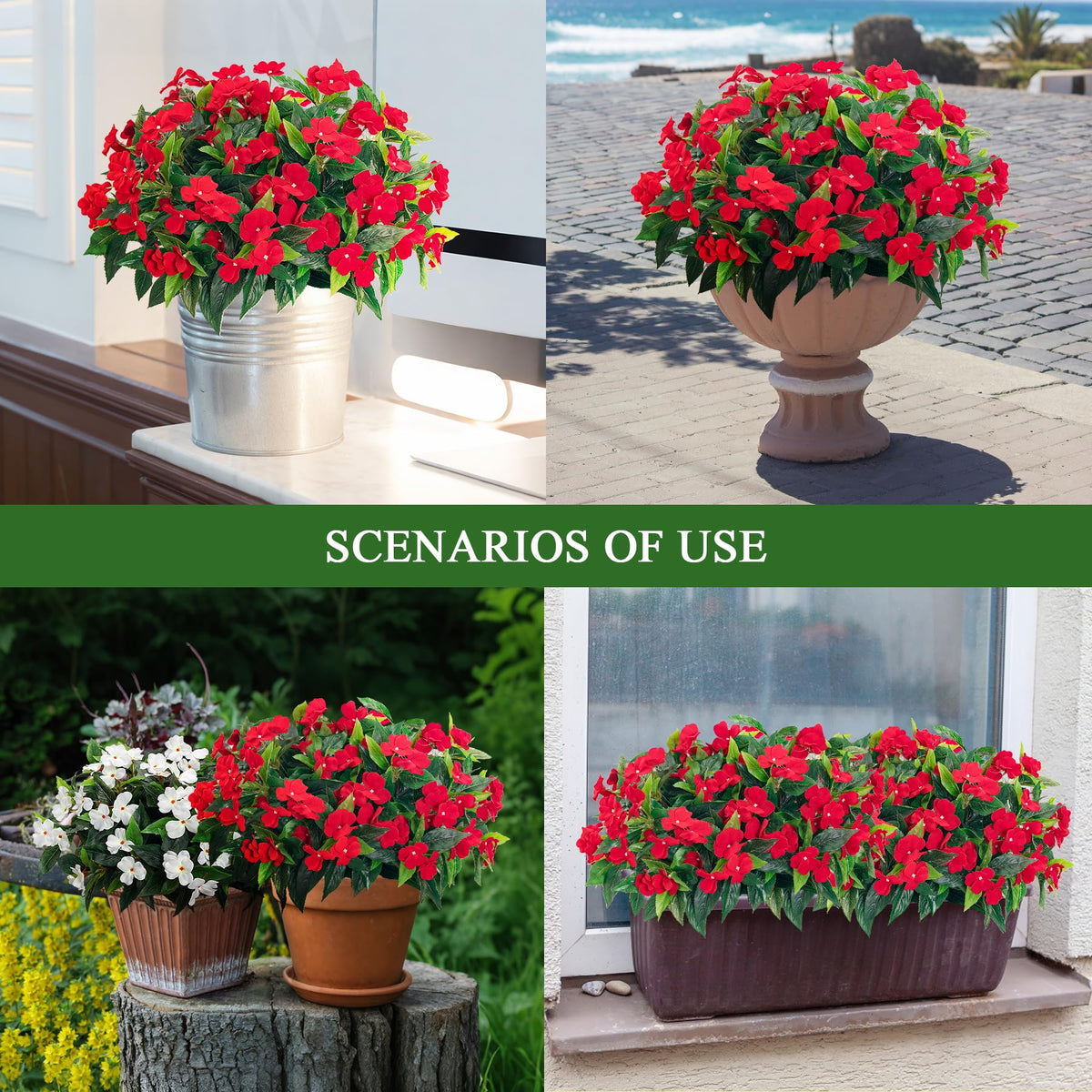 Uqueeten porch display demonstrates versatile indoor/outdoor placement.