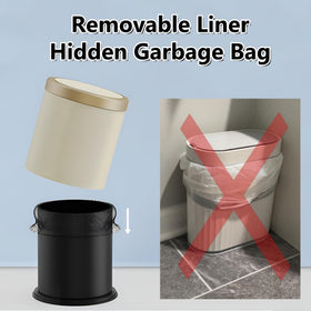 URALFA lid opens automatically via motion sensor for hygienic disposal