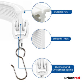UrbanRed brackets offer secure mounting for stable ceiling installation