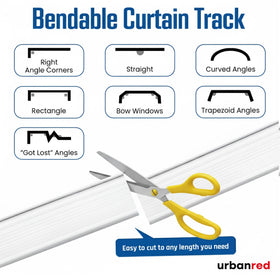 UrbanRed track cut-to-size option lets you fit irregular spaces