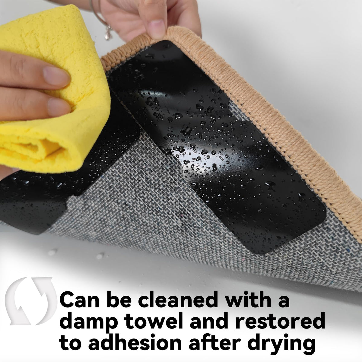 Urdar Brunnr non-slip tape is floor-safe with residue-free removal