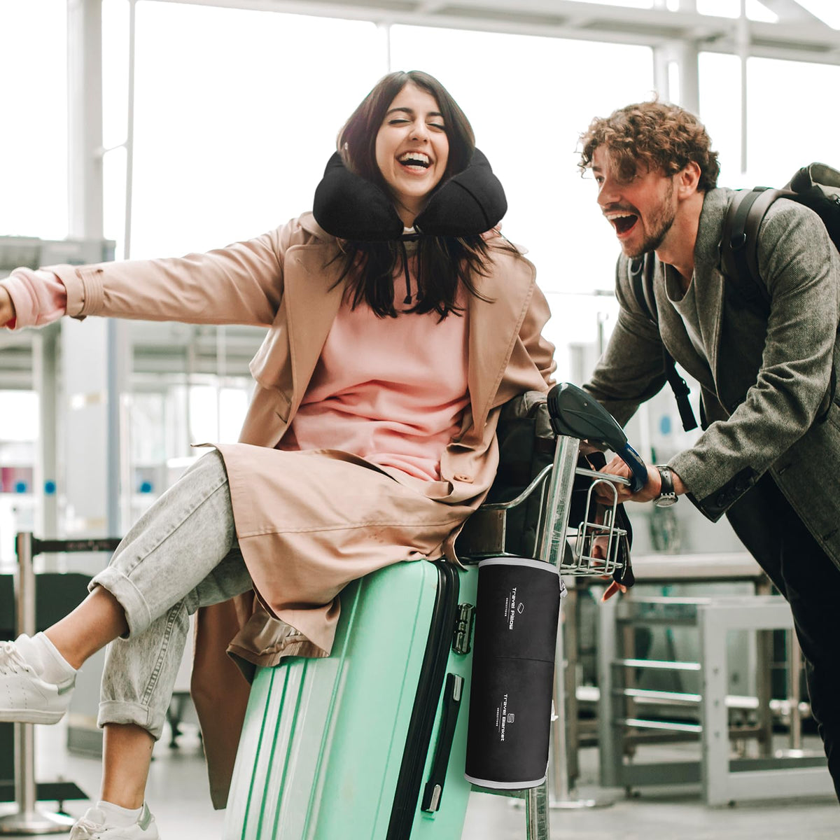 urnexttour soft plush blanket fabric delivers cozy warmth during travel